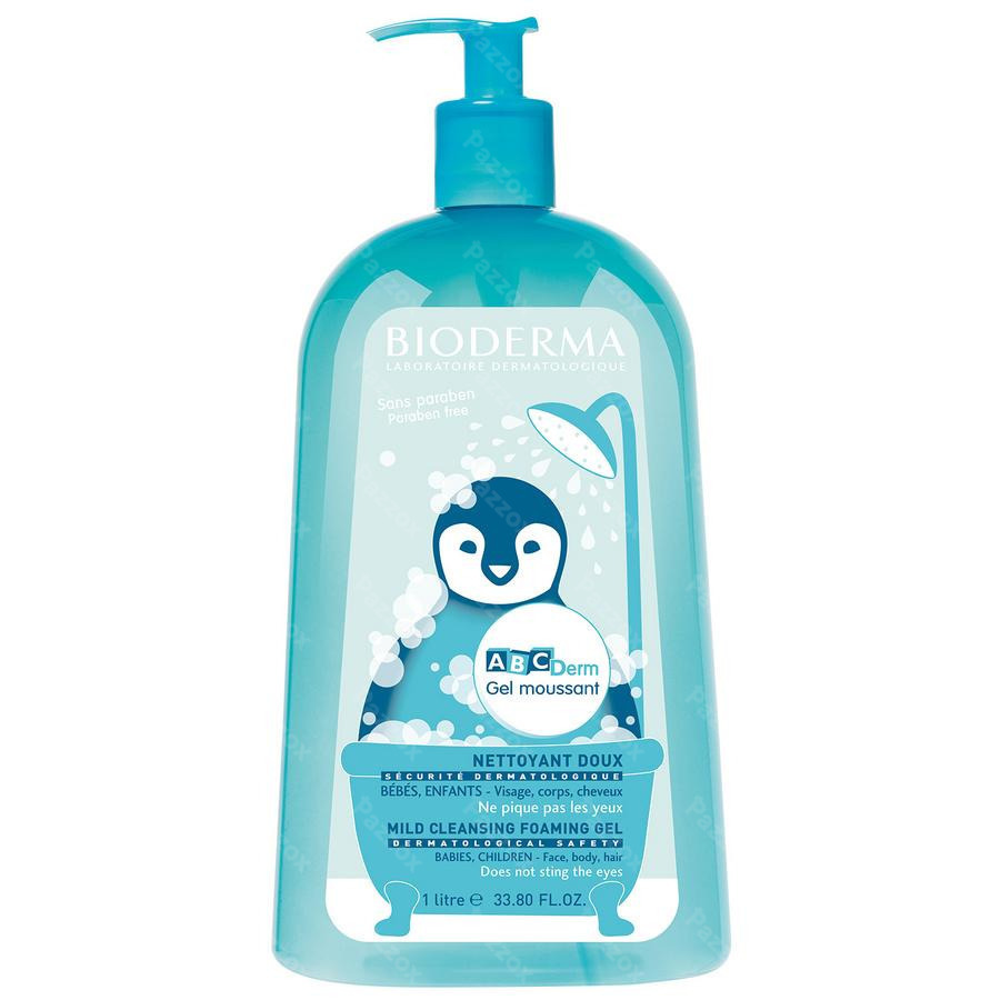 ABC DERM GEL MOUSSANT 1 LT