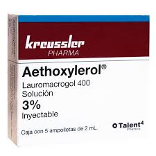 AETHOXYLEROL 3% C/5 AMP 2ML