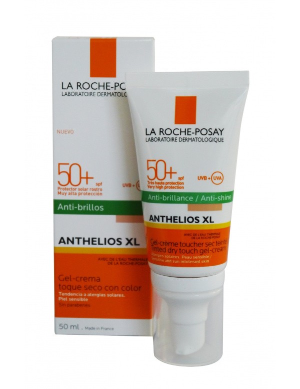 ANTHELIOS XL GEL CREMA TOQUE SECO CON COLOR