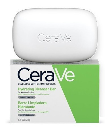CERAVE BARRA LIMPIADORA HIDRATANTE 128GR.