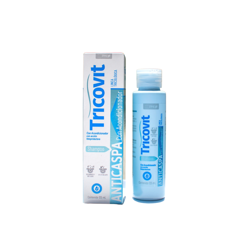 TRICOVIT SHAMPOO ANTICASPA CON ACONDICIONADOR 125ML