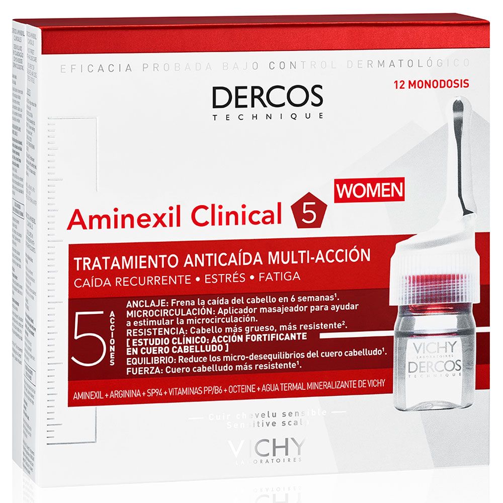 [3337875525947] DERCOS AMINEXIL CLIN 12 MONODOSIS MUJER