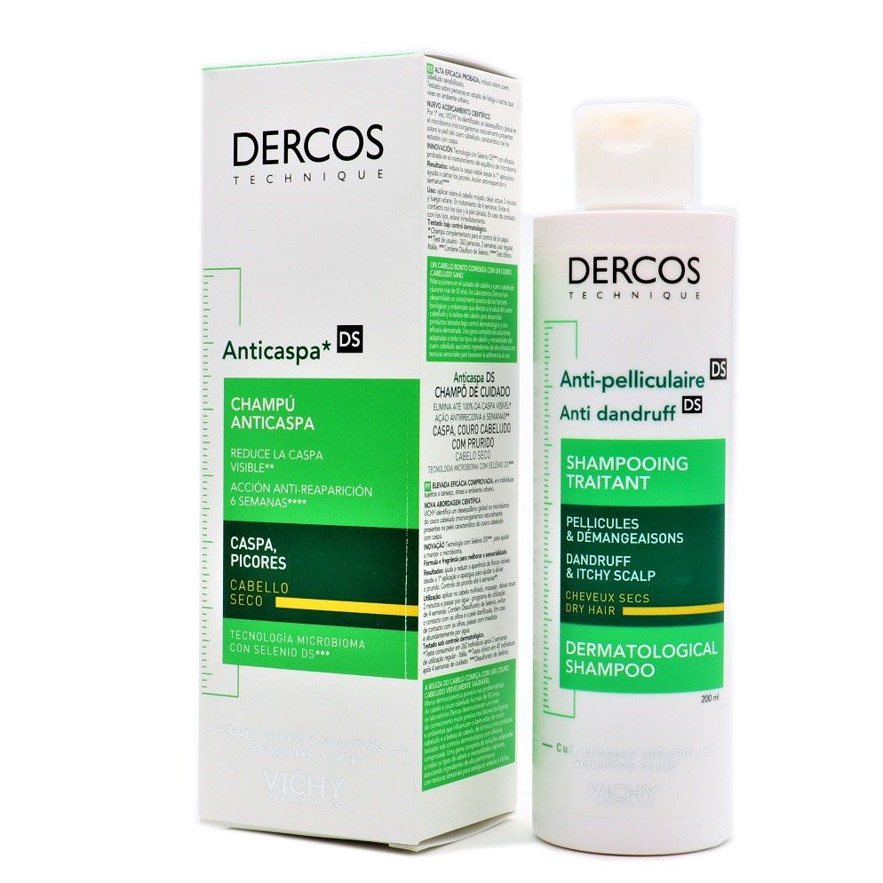 DERCOS ANTICASPA DS SHAMPOO 200 ML