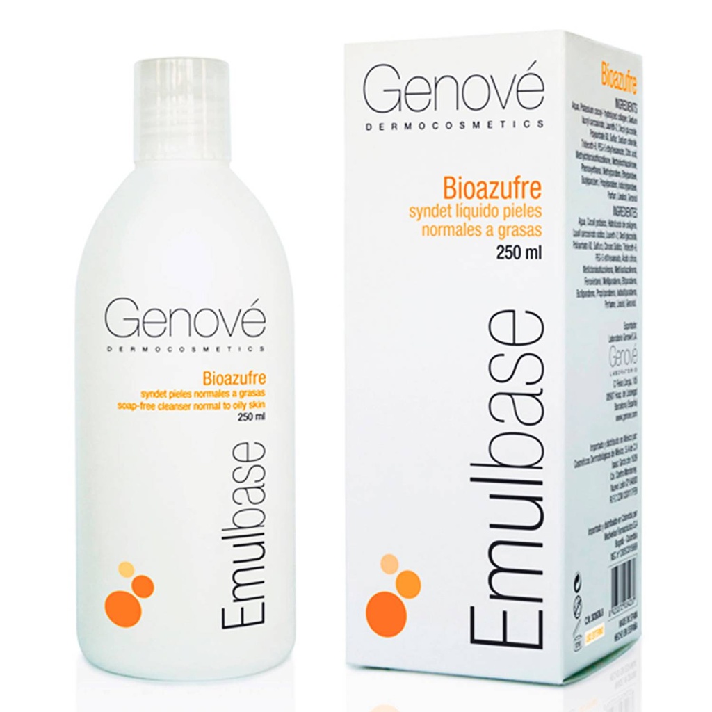 EMULBASE BIOAZUFRE SYNDET PIELGRAS 250ML