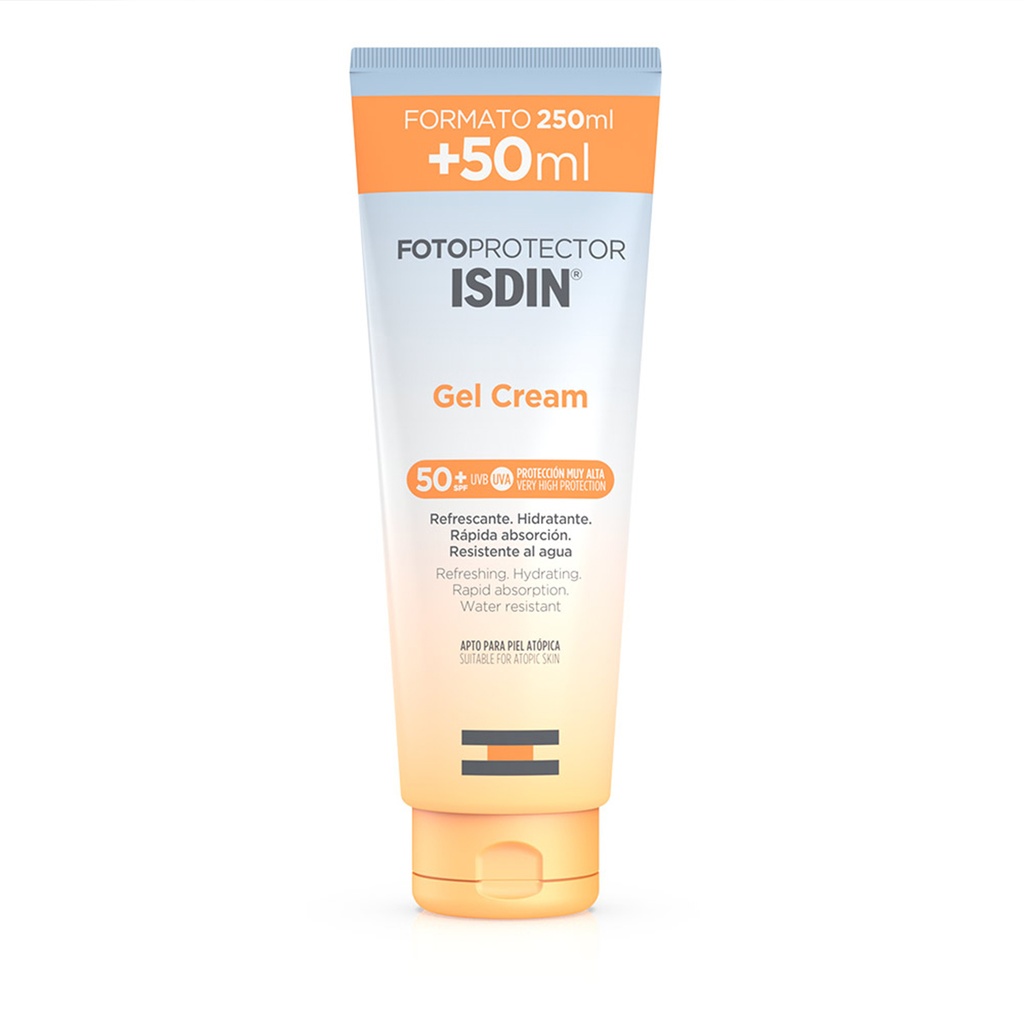 FOTOPROTECTOR GEL CREMA 200+50ML.