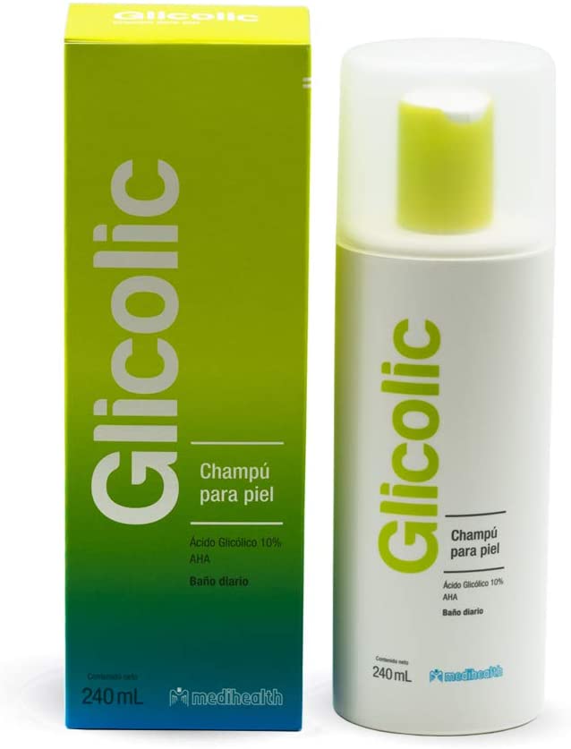 GLICOLIC SHAMPOO PARA PIEL 10% 240 ML