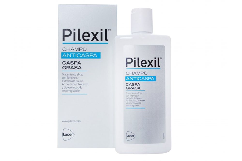 PILEXIL SHAMPOO CASPA GRASA 300ML.