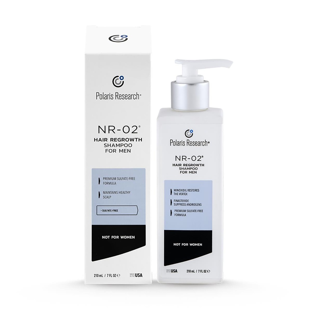 [736211029546] POLARIS NR02 SHAMPOO FOR MEN 210ML.
