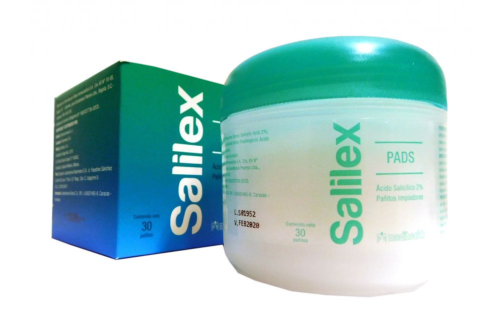 SALILEX PADS 2% 30 PAÑOS