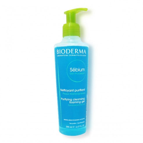 SEBIUM GEL MOUSSANT 200ML