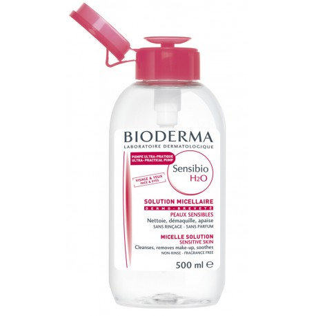 SENSIBIO H2O AGUA MICELAR BOMBA INV 500M