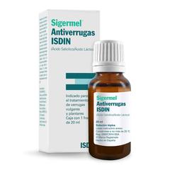[8429420070974] SIGERMEL ANTIVERRUGAS SOLUCION 20ML.