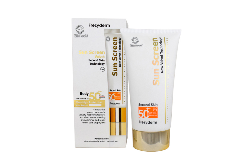 SUN SCREEN VELVET BODY SPF50+ 125ML.