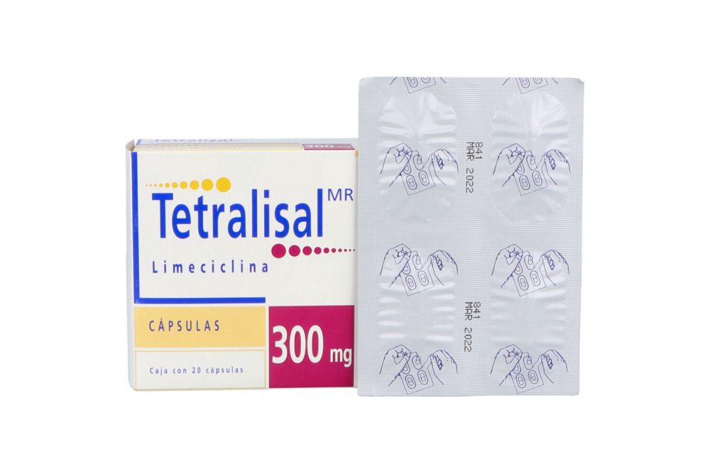 TETRALISAL CAPSULAS 300 MG C/20