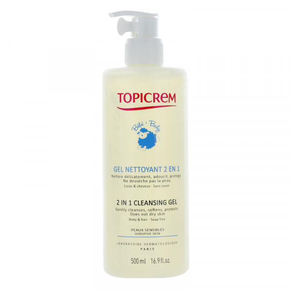 GEL LIMPIADOR BABY 2 EN 1 500 ML