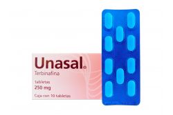 UNASAL TABLETAS 250MG C/10