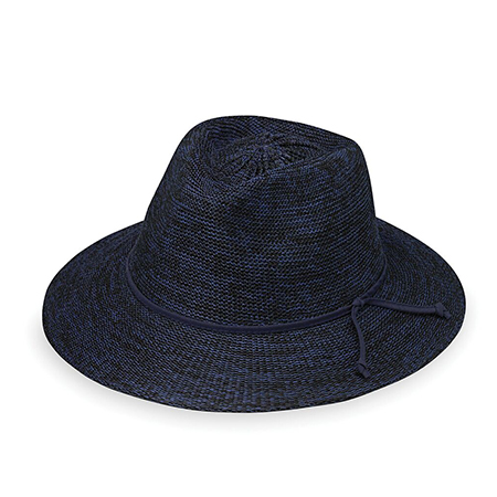 VICTORIA FEDORA MIXED NAVY UPS 50+