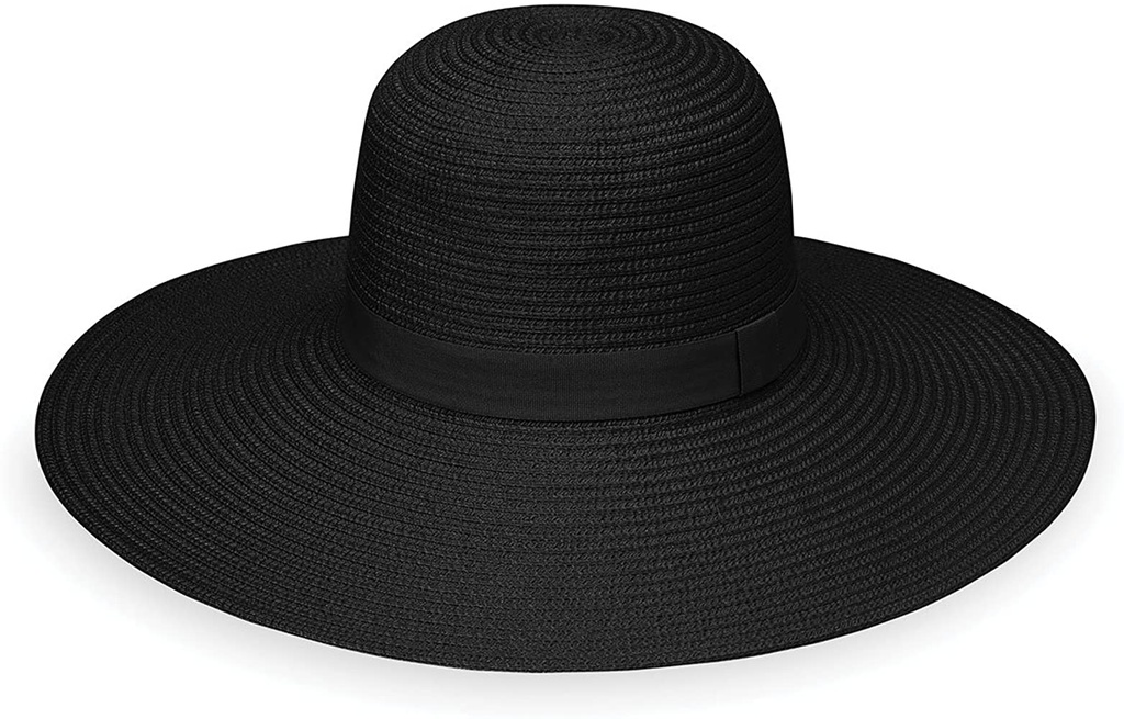 [10167] ARIA HAT BLACK SPF 50+
