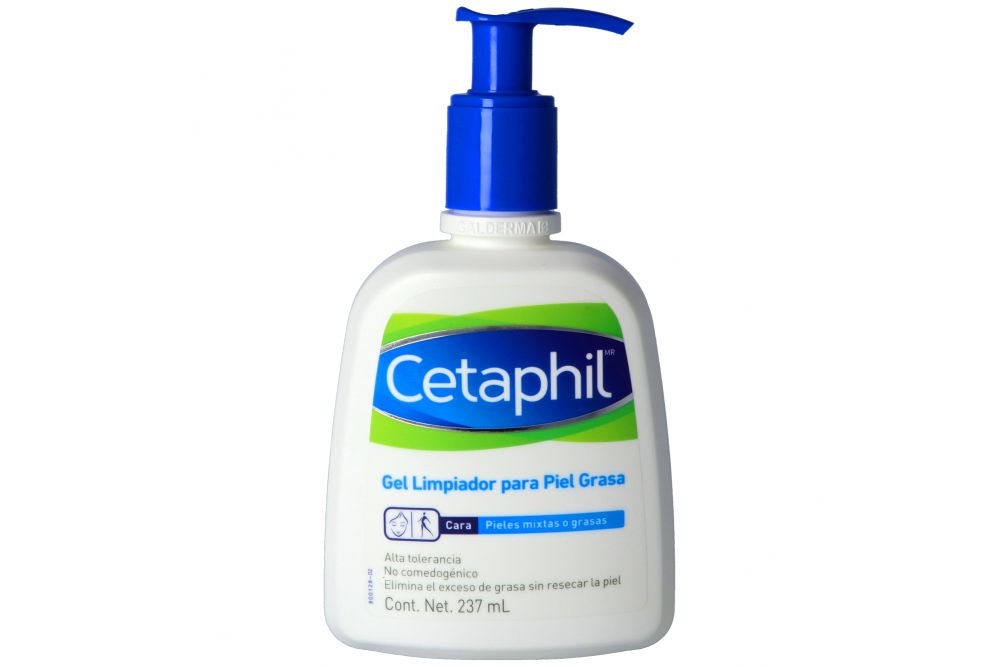 CETAPHIL GEL LIMPIADOR PIEL GRASA 237ML *