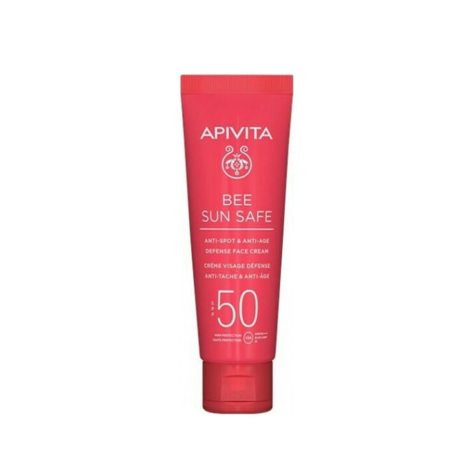 BEE SUN SAFE PROT. SOLAR ROSTRO ANTIEDAD Y ANTIMANCHAS SPF50 50ML