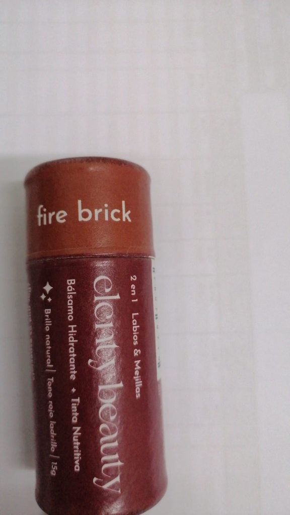 BALSAMO HIDRATANTE LABIOS & MEJILLAS FIRE BRICK