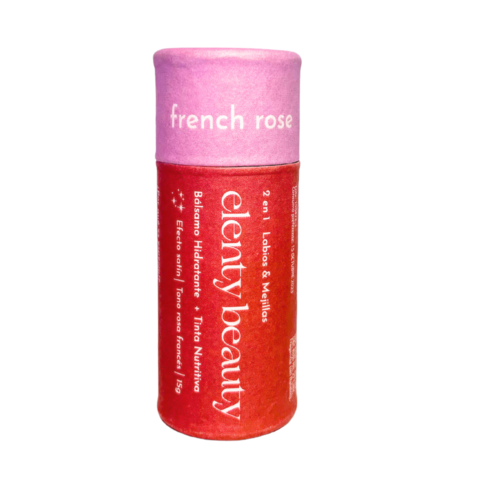BALSAMO HIDRATANTE LABIOS & MEJILLAS FRENCH ROSE