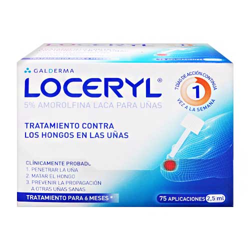 LOCERYL SOLUCION LACA 5% 2.5 ML