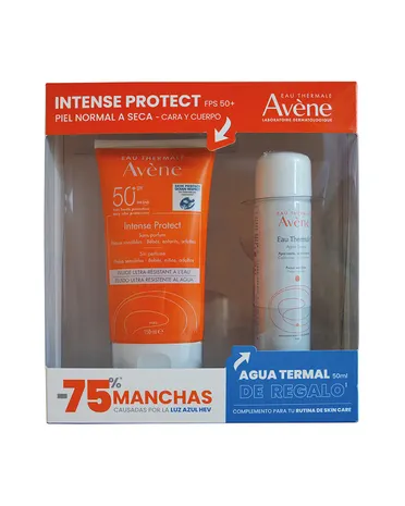 KIT INTENSE PROTECT SPF50+150ML+AGUA TERMAL50ML