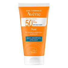 AVENE FLUIDO TOQUE SECO S/COLOR SPF50+ 50ML