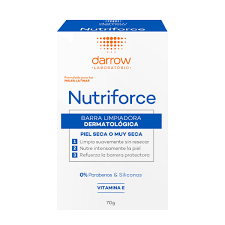 NUTRIFORCE BARRA LIMPIADORA PIEL SECA 70G
