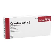 [7501050600026] CELESTAMINE NS 5/0.25MG C/ 20 TABS