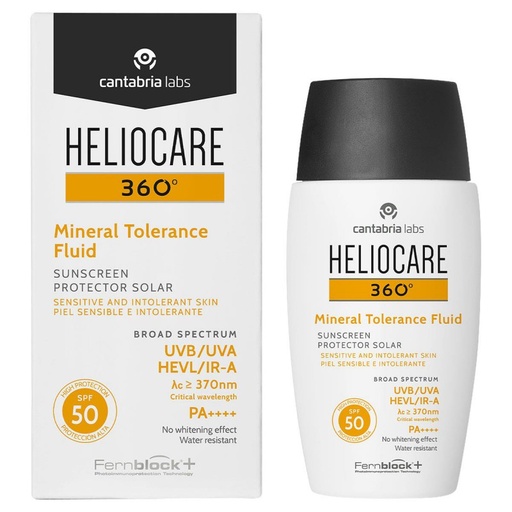 [8470001847607] HELIOCARE 360 MINERAL TOLERANCE FLUID 50