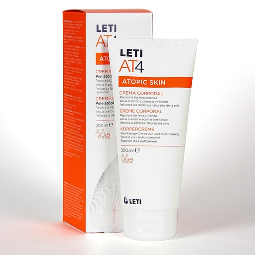 [7501089804389] LETIAT4 CREMA CORPORAL PIEL ATOPIC 200ML