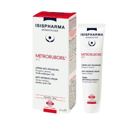 [3760269770225] METRORUBORIL A.Z. CREMA ANTIROJES 30ML.