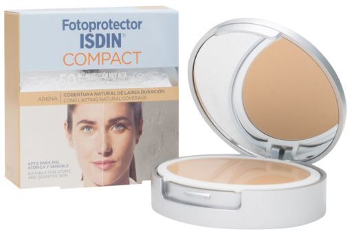 [8470001716125] FOTOPROTECTOR ISDIN COMPACTO ARENA 10GR