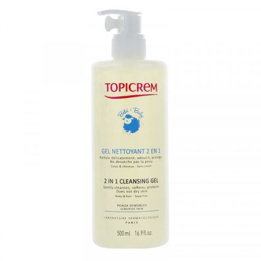 [3700281701906] GEL LIMPIADOR BABY 2 EN 1 500 ML