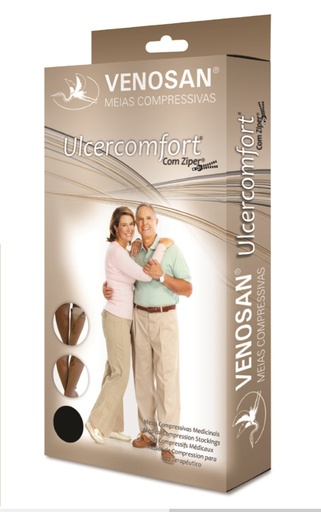 [7898360916405] VENOSAN ULCERAID COMFORT CON CIERRE AD GRANDE BEIGE