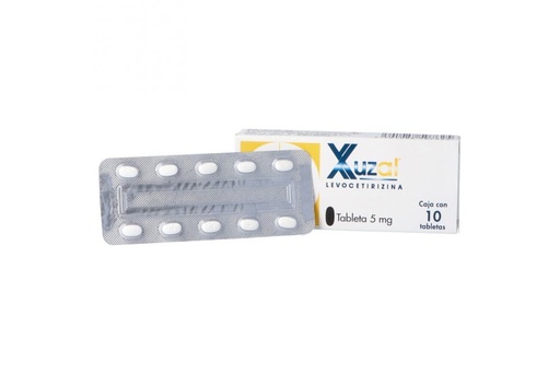 [7501088507625] XUZAL 5MG C/10 TABS
