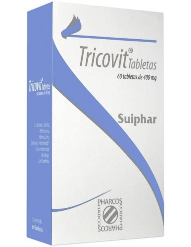 [8030082002298] TRICOVIT TABLETAS  C/60 400 MG