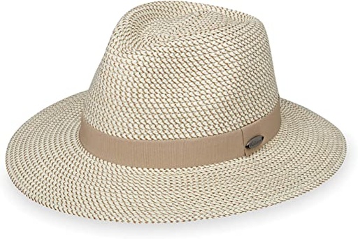 [877824009669] CHARLIE HAT IVORY/TAUPE
