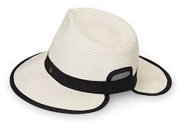 [877824009485] GABI HAT IVORY SPF 50+