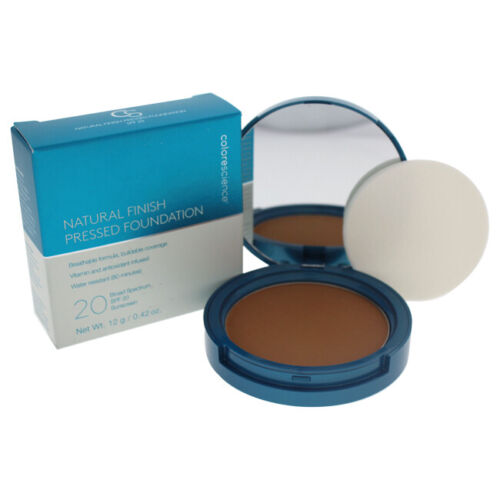 [813419021739] NATURAL FINISH PRESSED FOUNDATION SPF20 TAN-NATURAL