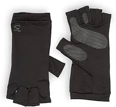 [818865029780] GUANTES SOLARES NEGRO S/M FPS 50+