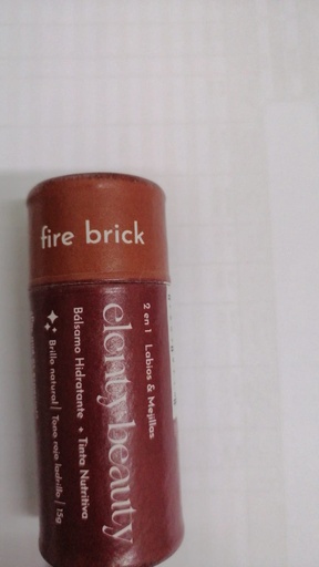 [7500464972477] BALSAMO HIDRATANTE LABIOS & MEJILLAS FIRE BRICK